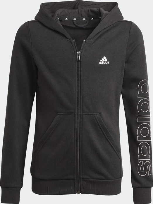 adidas Essentials Hoodie schwarz/weiß (Junior)