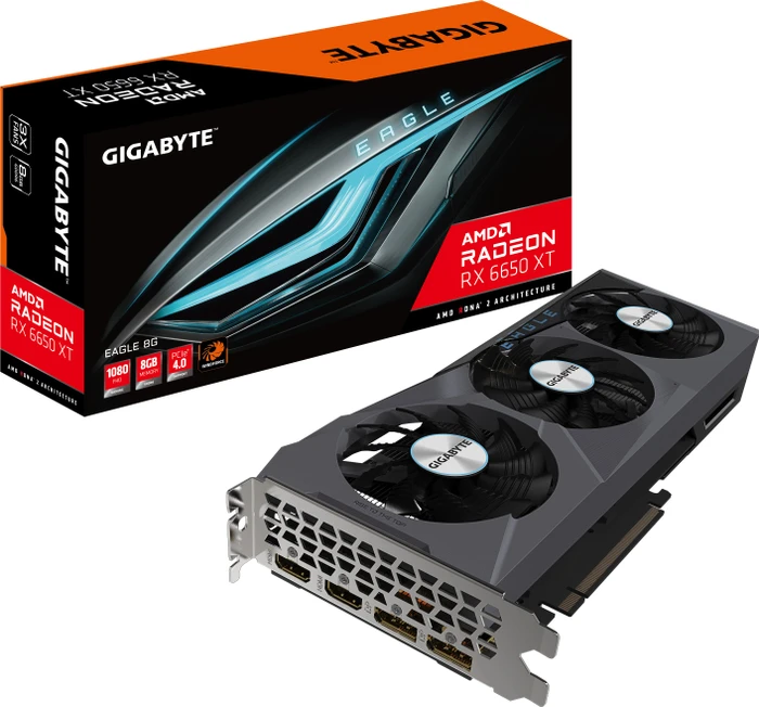 GIGABYTE Radeon RX 6650 XT Eagle 8G, 8GB GDDR6, 2x HDMI, 2x DP