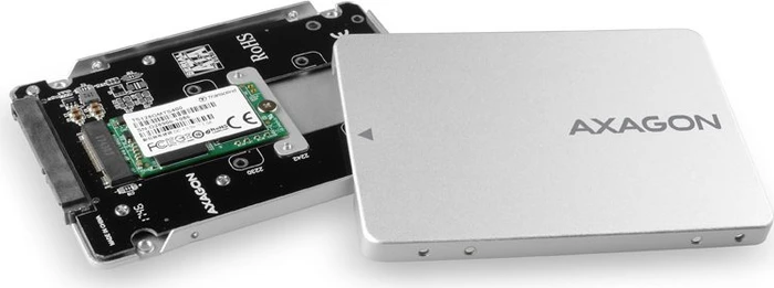 Axagon 2.5" SATA M.2 Box, SATA > M.2