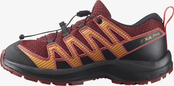 Salomon XA Pro 3D V8 red dahlia/black/poppy red (Junior)