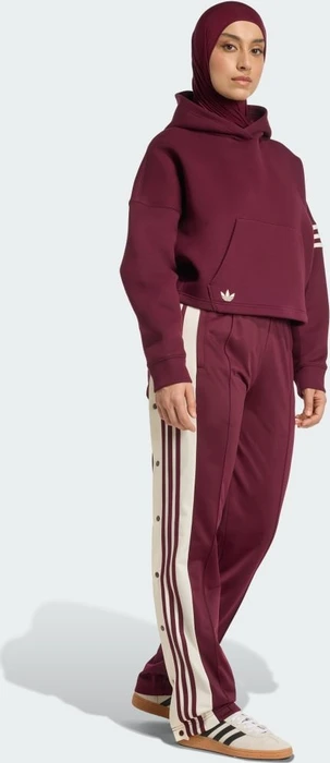 adidas Adibreak Trainingshose lang maroon/cream white (Damen)