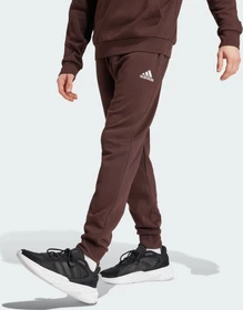 adidas Essentials Fleece Regular Tapered Trainingshose lang shadow brown (Herren)