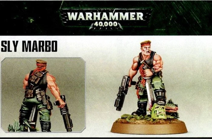 Games Workshop Warhammer 40.000 - Astra Militarum - Sly Marbo