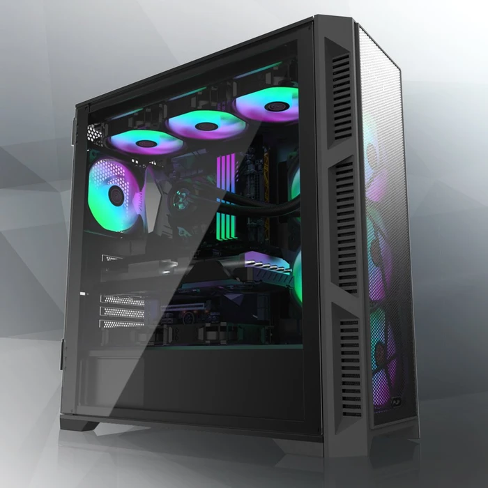 Raijintek Ponos Ultra MS4, Glasfenster