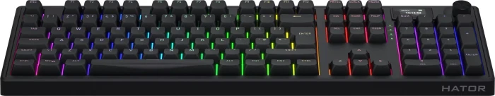 Hator Skyfall 100 Pro Wireless, schwarz, LEDs RGB, Aurum Vanila Silent, USB/Bluetooth, EU
