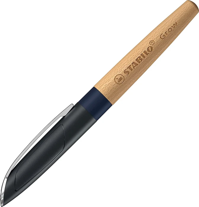 STABILO Grow blaubeerblau/Buche, rechte Hand/linke Hand, mittel