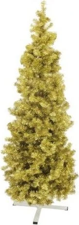 Europalms Künstlicher Weihnachtsbaum Tanne Futura gold-metallic, 210cm