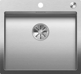 Blanco Claron 500-IF/A Durinox InFino Einbau Becken mittig mit Ablauffernbedienung edelstahl