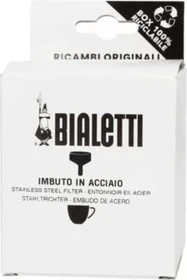Bialetti Kaffeetrichter für 10 Tassen Edelstahl