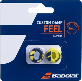 Babolat Custom Damp X2 Vibrationsdämpfer schwarz/gelb