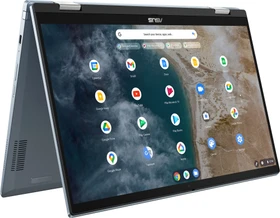 ASUS Chromebook Flip CX5 CX5400FMA-AI0077, AI Blue, Core i5-1130G7, 16GB RAM, 256GB SSD, DE (90NX03P1-M00800)