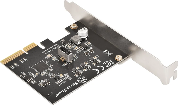 SilverStone ECU07, 1x USB-C 3.2 Key-A Header, PCIe 3.0 x4