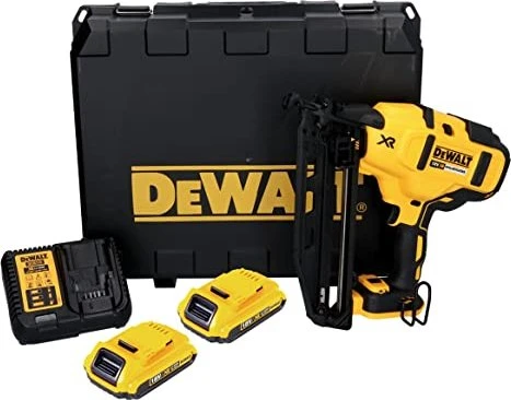 DeWalt DCN660D2 Akku-Nagler inkl. Koffer + 2 Akkus 2.0Ah