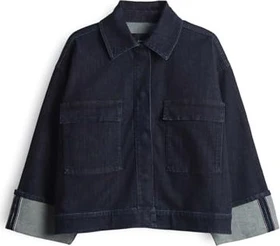 Opus Hollice Loose Jeansjacke rinsed blue (Damen)