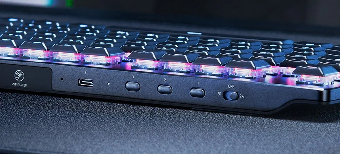 Razer DeathStalker V2 Pro TKL, Razer Low-Profile Linear Optical RED, USB/Bluetooth, DE