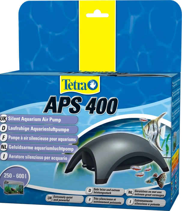 Tetra APS 400 Aquarien-Luftpumpe, schwarz