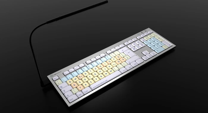 LogicKeyboard ALBA Dyslexie Keyboard Mac, USB, FR