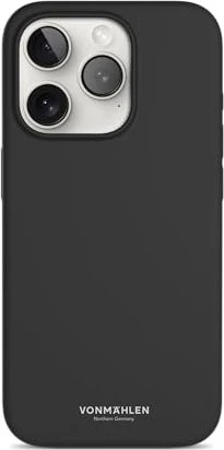 Vonmählen Eco Silicone Case für Apple iPhone 15 Pro Max schwarz