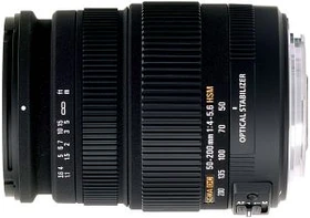 Sigma AF 50-200mm 4.0-5.6 DC OS HSM für Canon EF