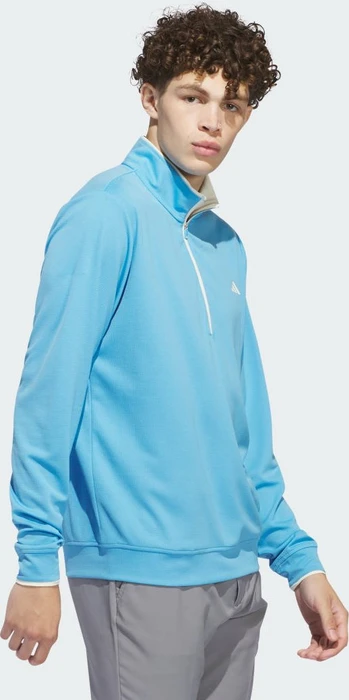 adidas Lightweight Half-Zip Pullover semi blue burst (Herren)
