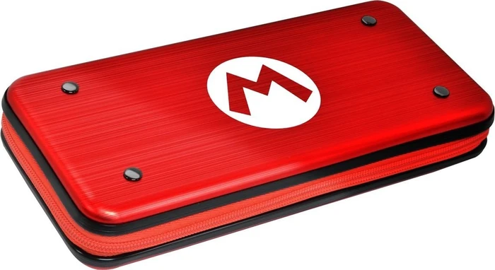 Hori Aluminium Case Mario Tasche rot/weiß (Switch)