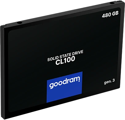 goodram essential CL100 gen.3 480GB, 2.5" / SATA 6Gb/s