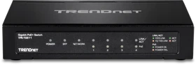 TRENDnet TPE-TG Desktop Gigabit Switch, 5x RJ-45, 1x SFP, 65W PoE+ (TPE-TG611)