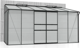 Vitavia Osiris 7800 HKP 6mm Anlehngewächshaus schwarz