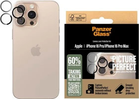 PanzerGlass PicturePerfect Camera Lens Protector für Apple iPhone 16 Pro/16 Pro Max