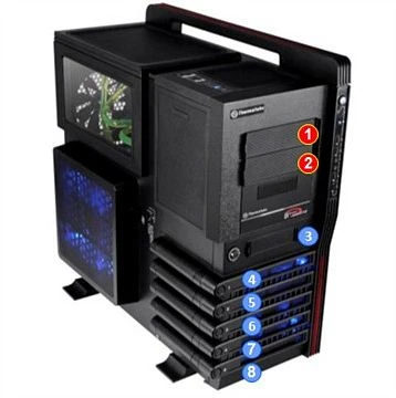 Thermaltake Level 10 GT LCS 2.0, Acrylfenster