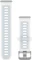 Garmin Schnellwechsel Ersatzarmband 20mm Silikon translucent whitestone/cloud blue with silver hardware Vorschaubild