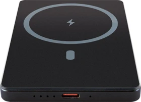 Schwaiger Powerbank Magsafe 5000mAh schwarz/grau