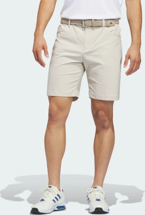 adidas Ultimate365 5-Pocket Golf Hose kurz beige (Herren)