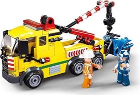 Sluban Town City Scene Large Tow Truck