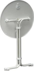 Best Freizeitmöbel Multiflex Stehtisch 70cm weiß