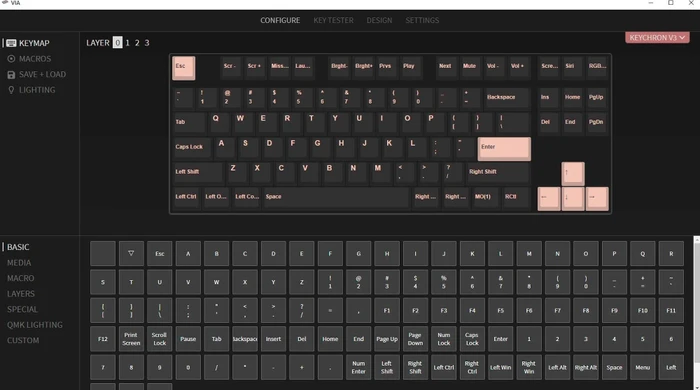 Keychron V3 TKL Knob, 80%, LEDs RGB, hot-swap, Frosted Black, Keychron K Pro BROWN, USB, DE