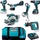 Makita DLX6092T LXT Akku-Maschinenset inkl. Tasche + 3 Akkus 5.0Ah