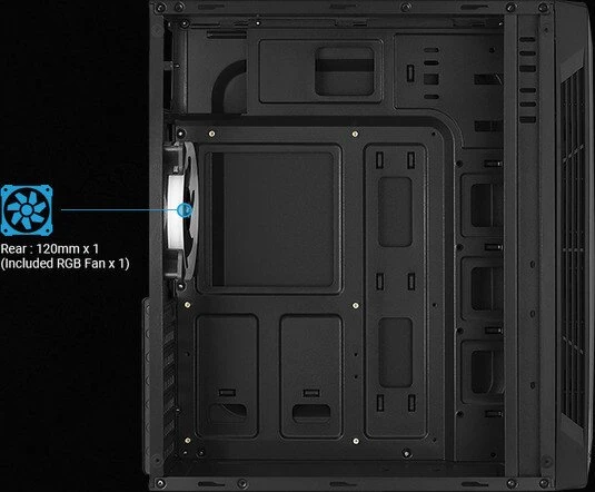 AeroCool Split, Glasfenster