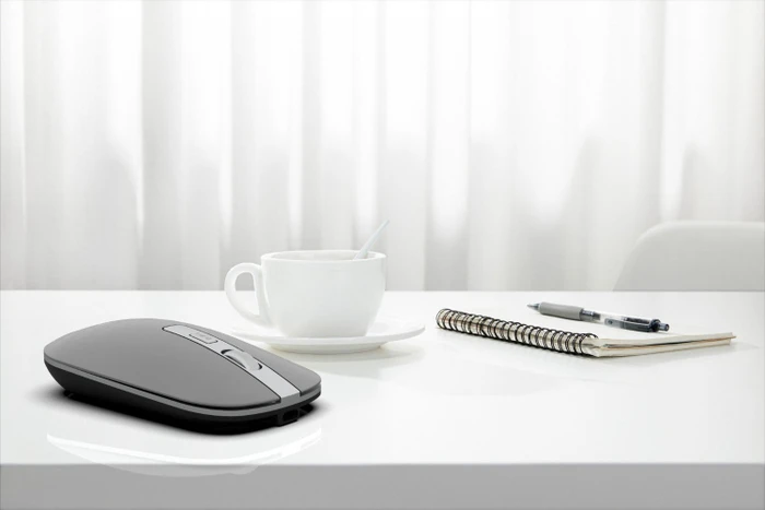 Inca IWM-531RG Wireless Mouse grau, USB/Bluetooth