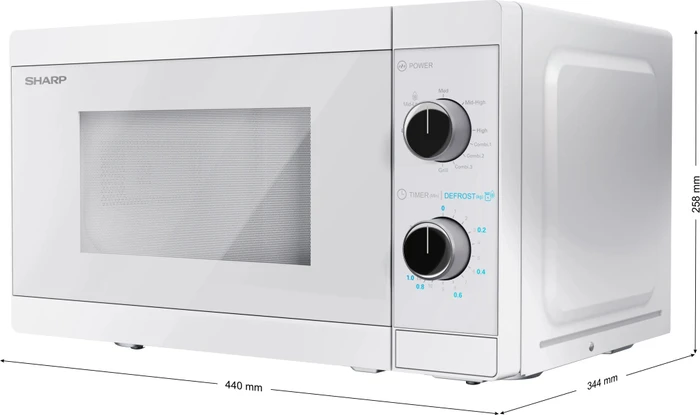 Sharp YC-MG01E-C Mikrowelle mit Grill