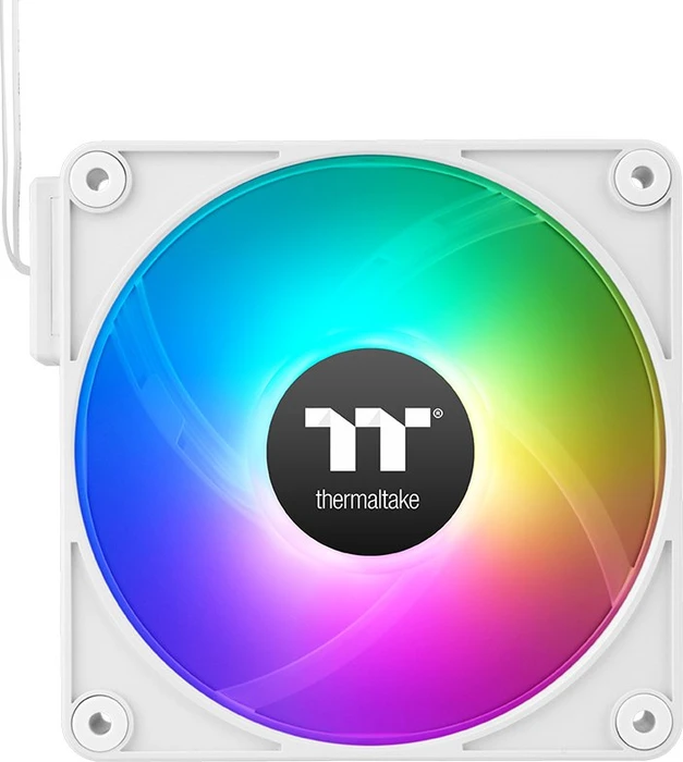 Thermaltake CT120 EX ARGB Sync Snow White, weiß, 120mm, 3er-Pack