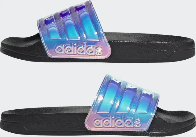 adidas Shower Adilette core black/iridescent (Damen)