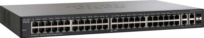 Cisco SG300 Rackmount Gigabit Managed Switch, 50x RJ-45, 2x RJ-45/SFP
