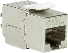 LogiLink Keystone Modul RJ-45 Buchse via Verlegekabel Cat6a PrimeLine