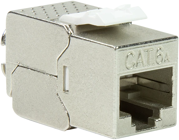 LogiLink Keystone Modul RJ-45 Buchse via Verlegekabel Cat6a PrimeLine