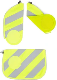 Ergobag Cubo Sicherheitsset mit Reflektorstreifen gelb