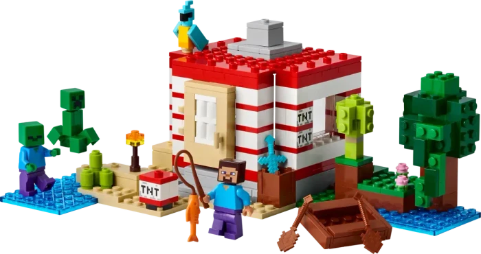 LEGO Minecraft - Das TNT-Dschungelhaus