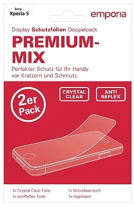 Emporia Displayschutzfolie für Sony Xperia S