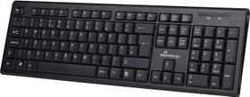 MediaRange Funk-Tastatur, schwarz, USB, DE (MROS111)