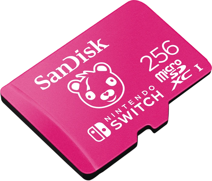 SanDisk Nintendo Switch R100/W90 256GB, UHS-I U3, Class 10